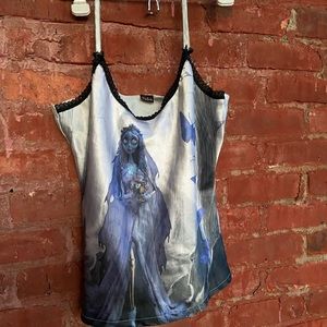 Rare Vintage Tim Burton’s Corpse Bride camisole